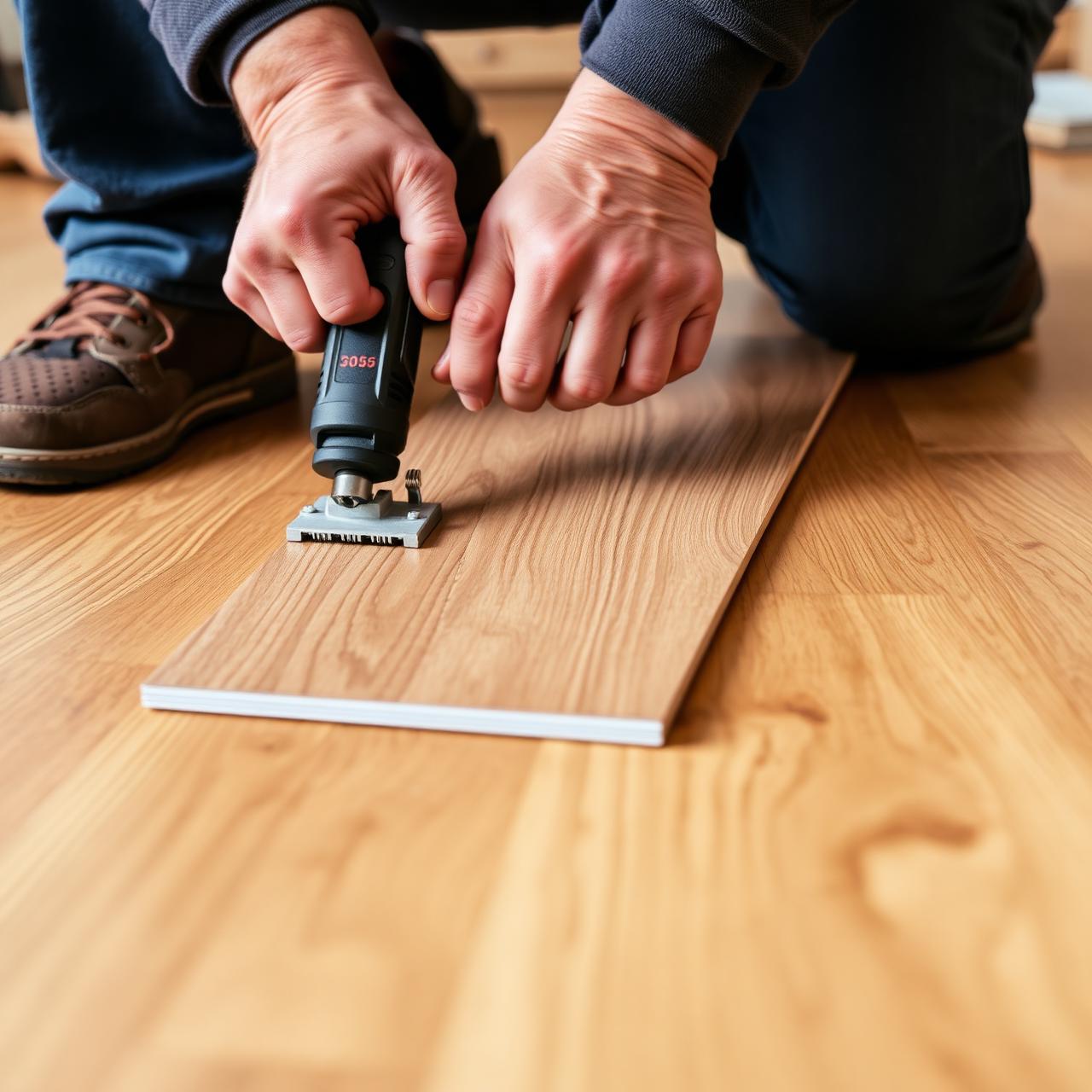Precision flooring installation